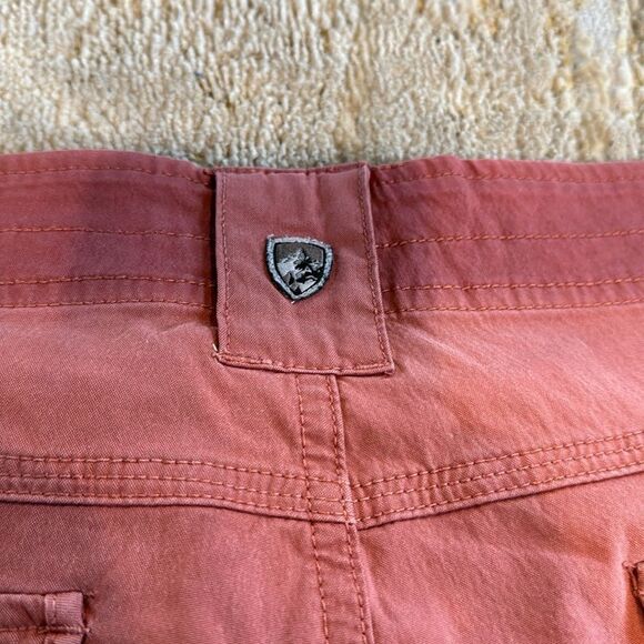 Kuhl Women’s Splash UPF grey and coral Cargo Shorts Size 8 bundle - Picture 8 of 13